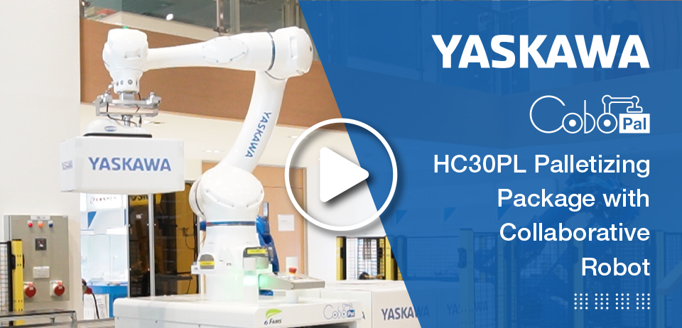 YASKAWA - CoboPal HC30PL Palletizing Package with Collaborative Robot